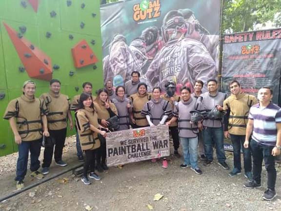 Makati Philippines Paintball Team Outing