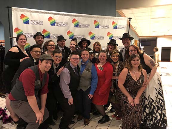 Salelytics Pride Alliance at Rainbow over Wisconsin Gala – Appleton, WI