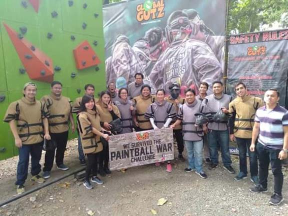 Makati Philippines Paintball Team Outing